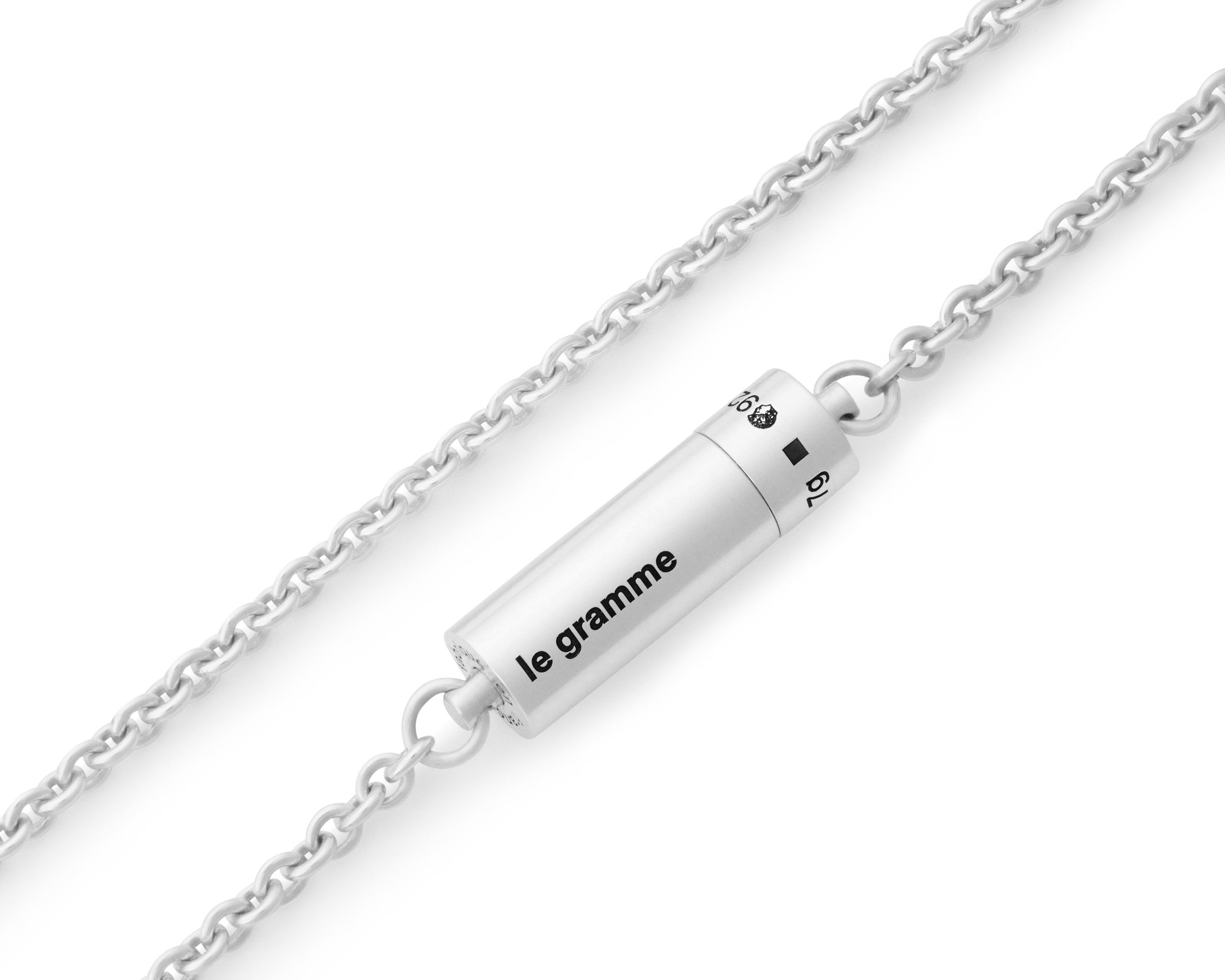 bracelet câble sur chaîne le 7g