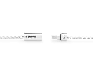 bracelet câble sur chaîne le 7g
