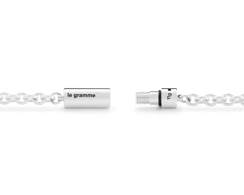 BRACELET CABLE SUR CHAINE 11G