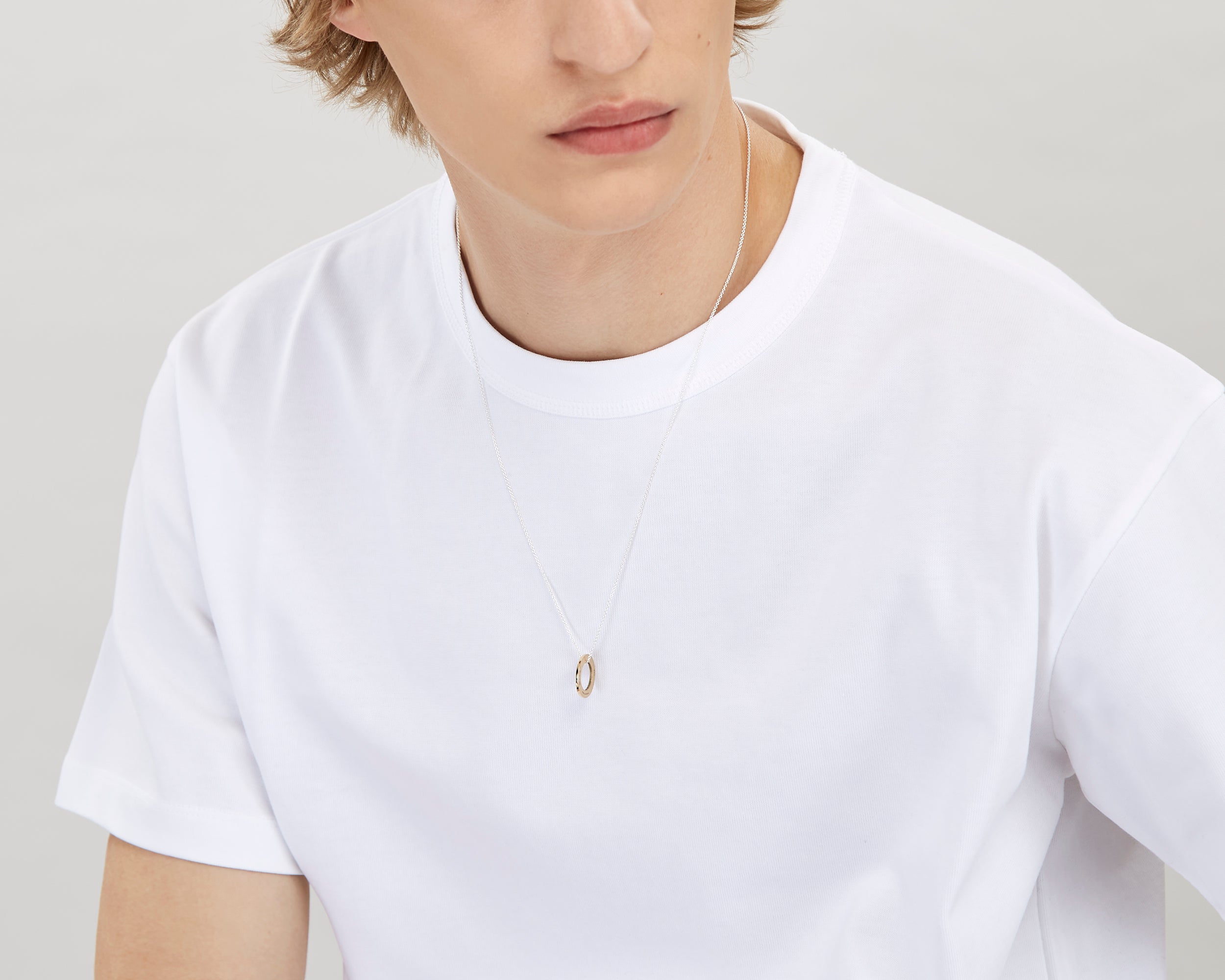 round necklace 2.3g