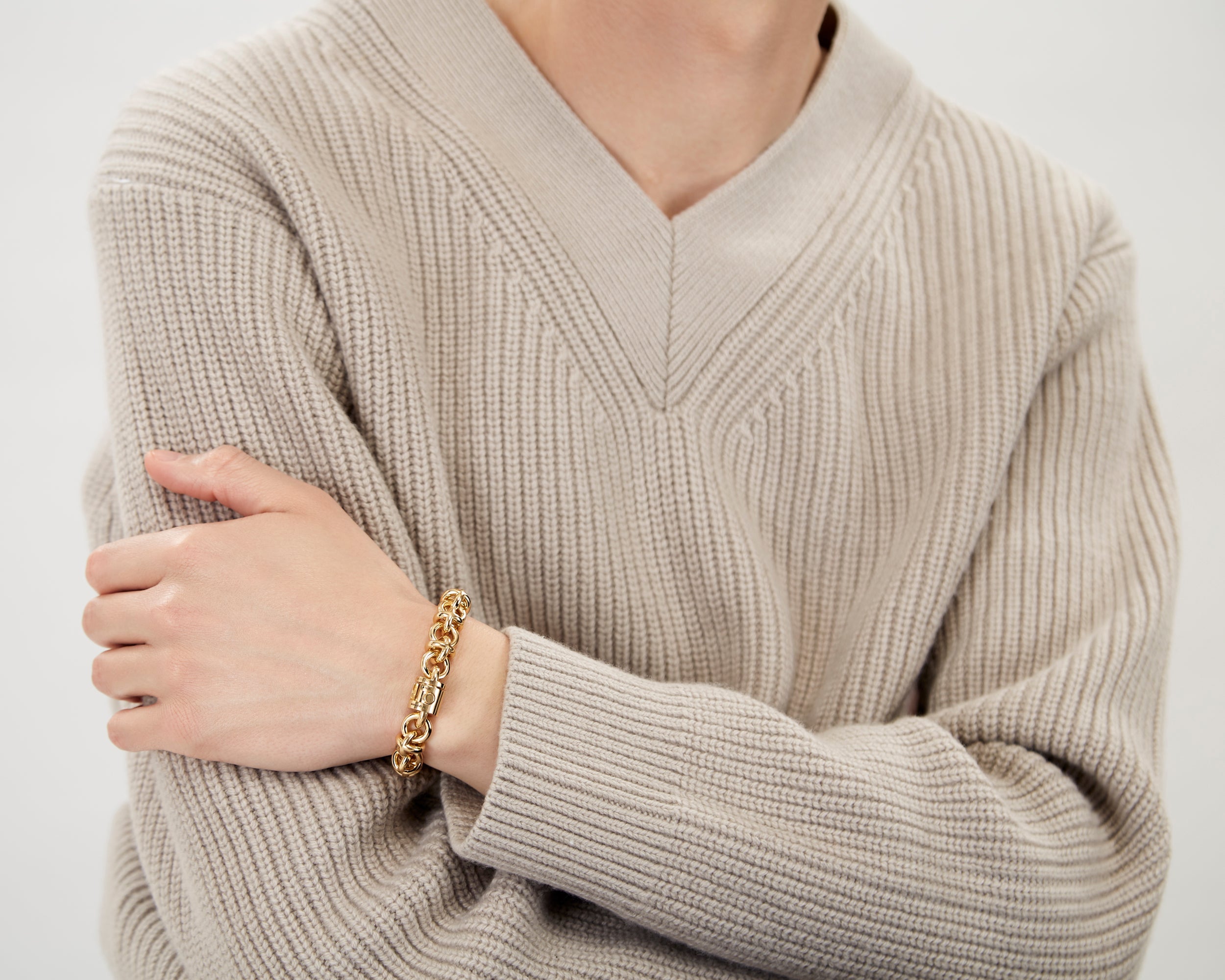 interlacing bracelet 127g
