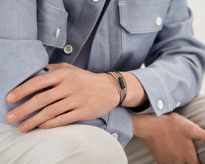 bracelet câble triple tour le 11g