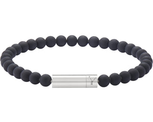 bracelet beads noir soft le 25g