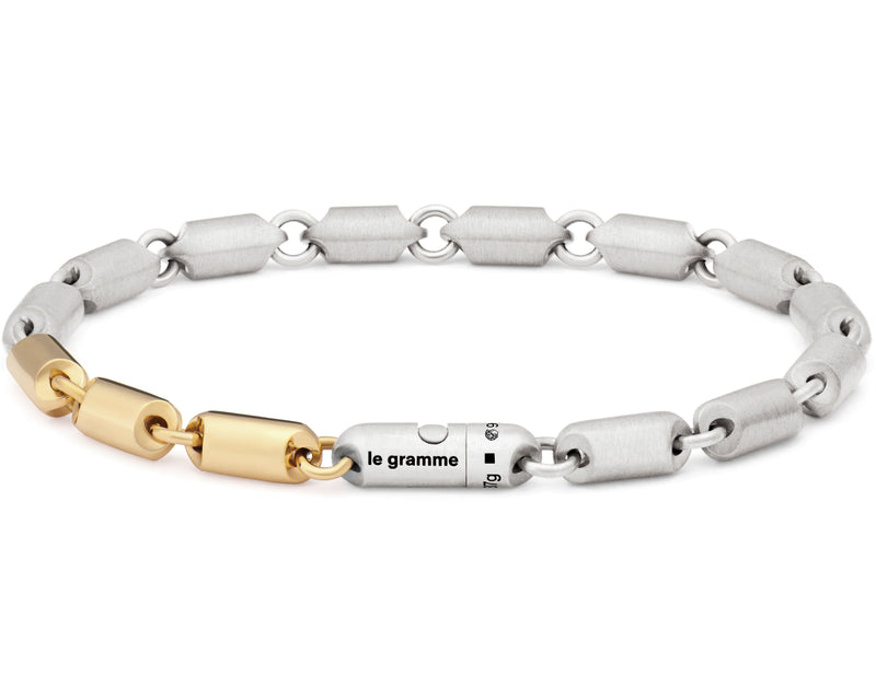 bracelet-segment-argent-925-or-jaune-750-27g-bijoux-pour-homme