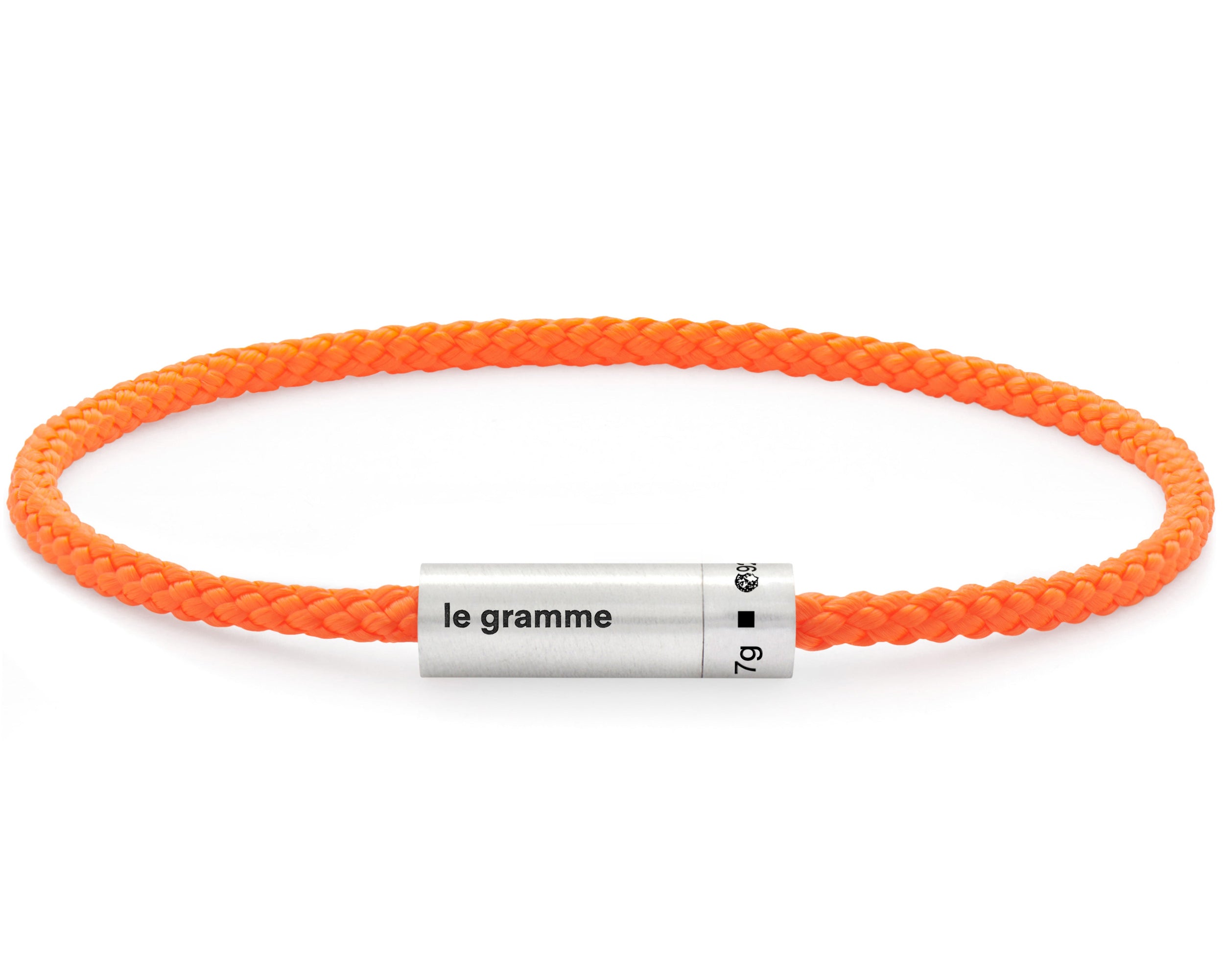 orange nato cable bracelet the 7g