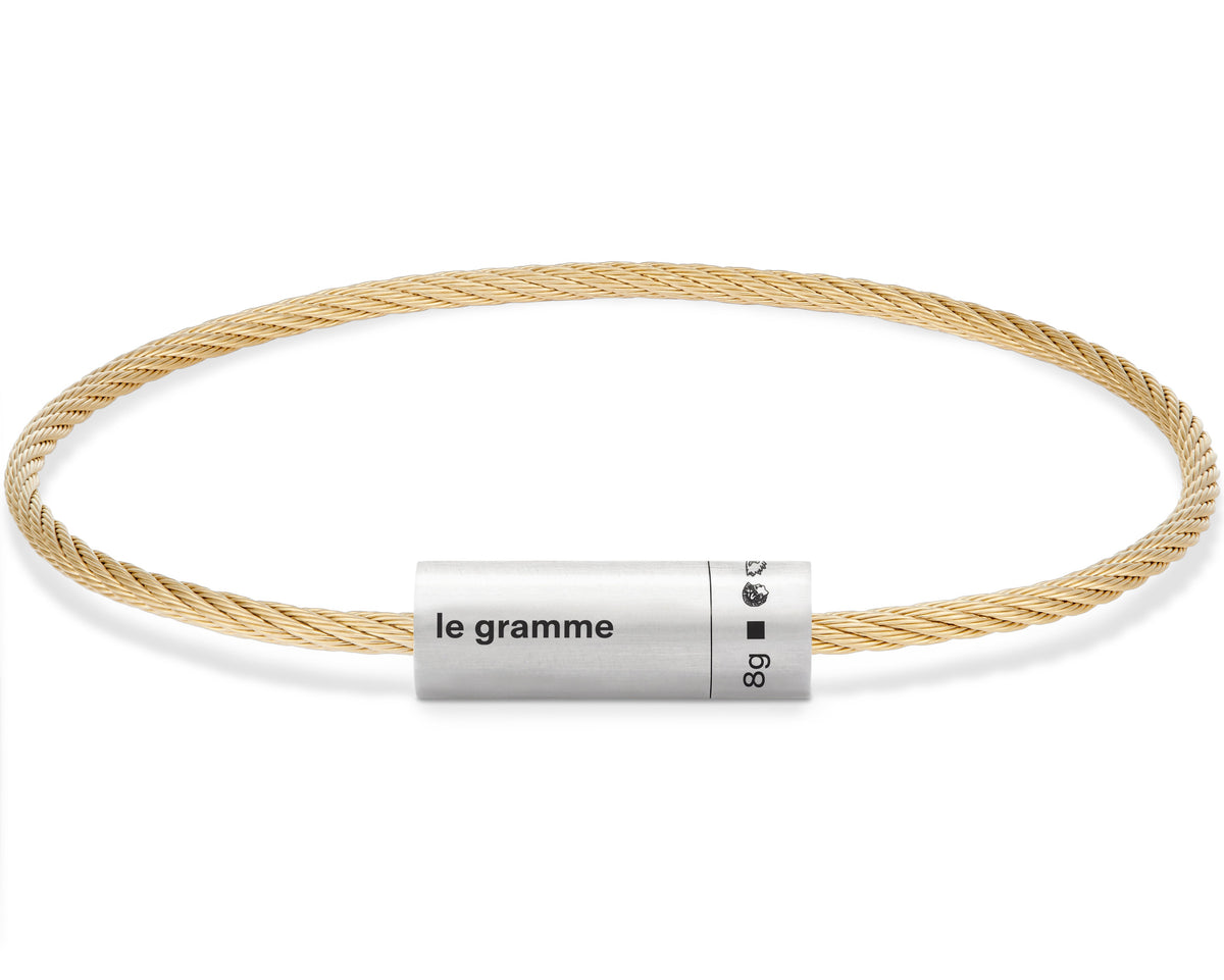 bracelet câble le 8g