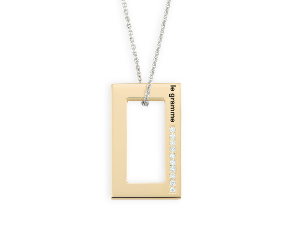 collier rectangle le 5,7g