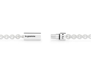 collier câble sur chaîne le 27g