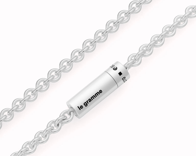 collier câble sur chaîne le 27g