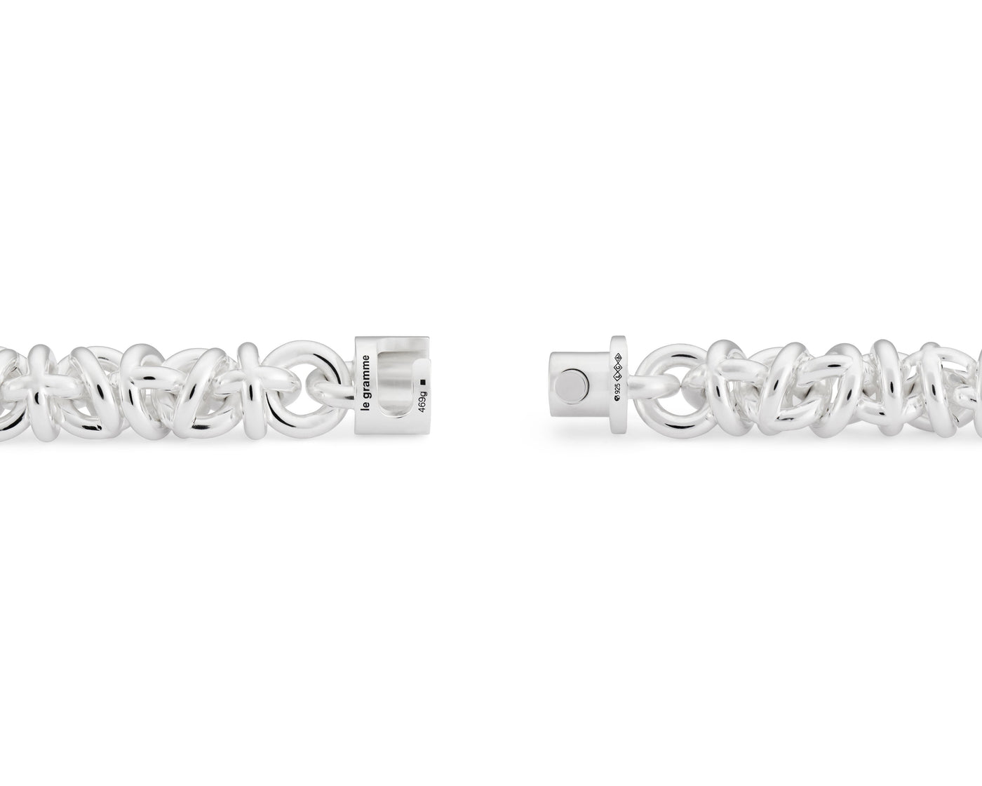 collier entrelacs le 435g