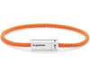 bracelet câble nato orange le 7g