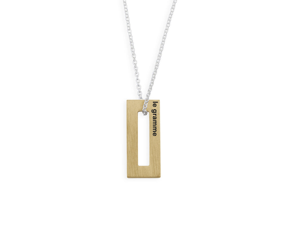 collier rectangle le 1,5g