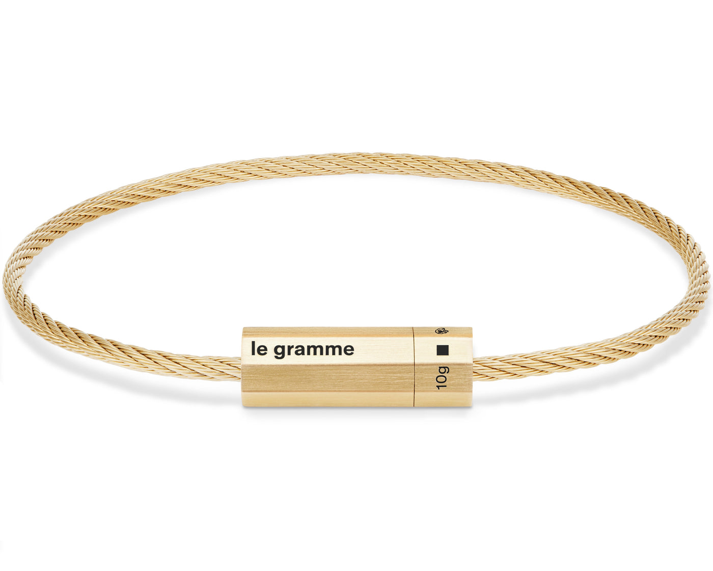 bracelet câble octogone le 10g