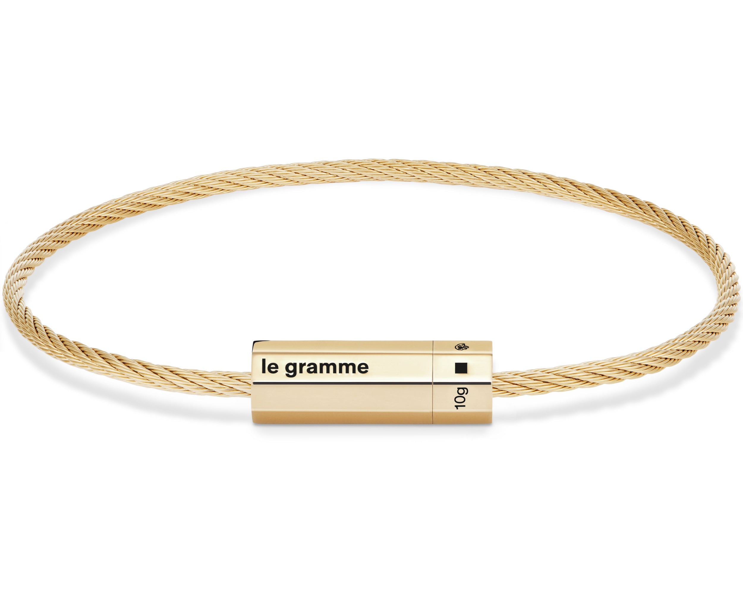 bracelet câble octogone le 10g