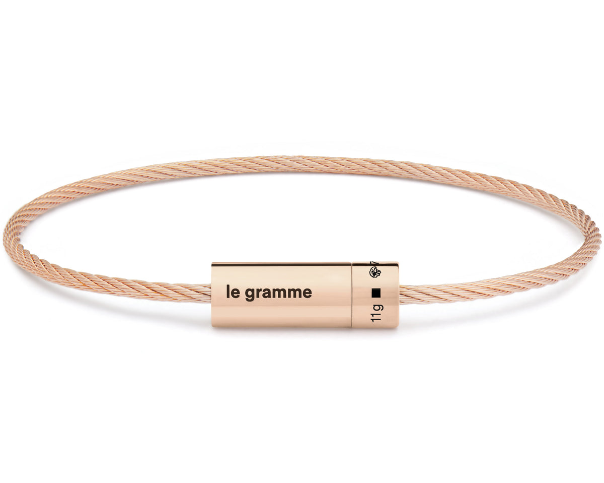 bracelet câble le 11g