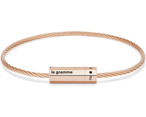 bracelet câble octogone le 10g