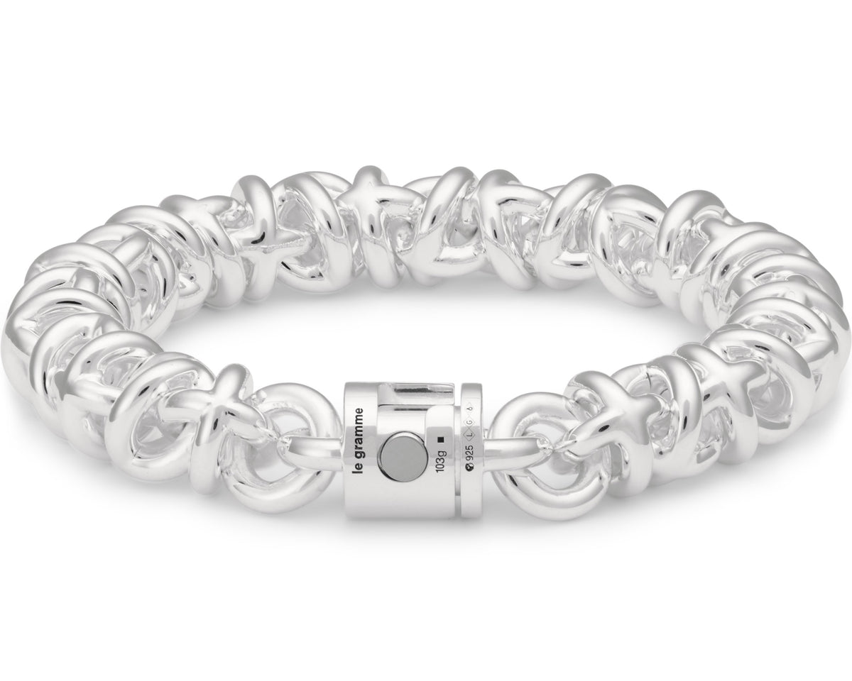 bracelet entrelacs le 103g