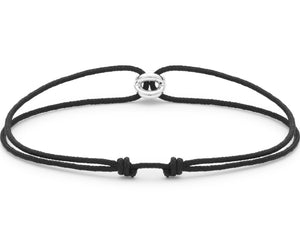 cordon entrelacs noir le 1g