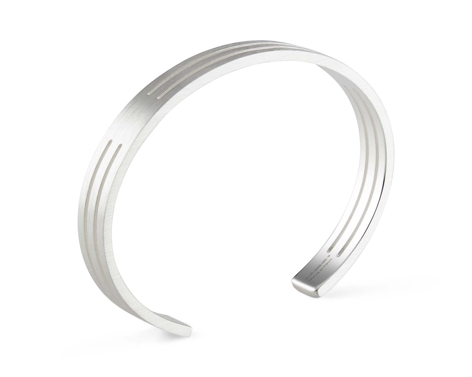 bracelet ruban perforé le 19g