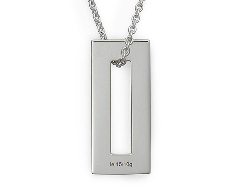 collier rectangle le 1,5g