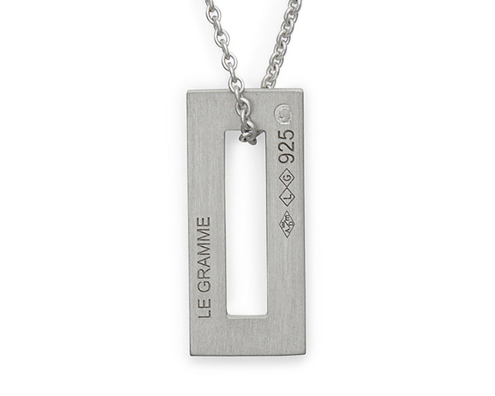 rectangle necklace 1.5g