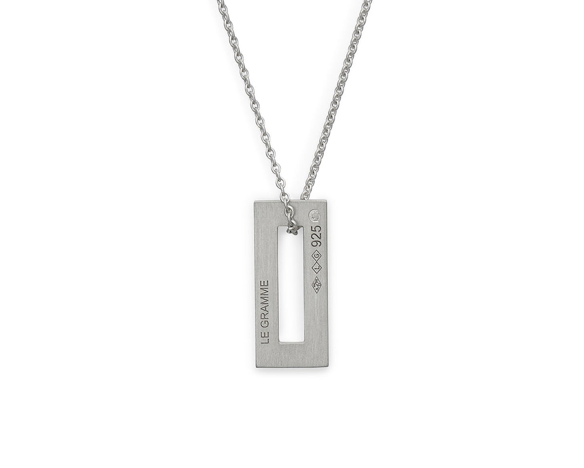 rectangle necklace 1.5g